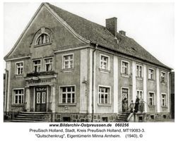 Preußisch Holland, Stadt, Kreis Preußisch Holland  