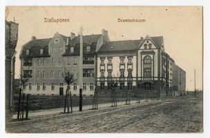 Ebenrode, Stadt, Kreis Ebenrode Ebenrode fr. Stallupönen, Beamtenhäuser II Эбенроде, быв. Шталлупёнен, дома чиновников, II