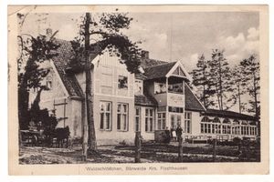 Bärwalde, Ort, Kreis Samland Bärwalde, Waldschlößchen 