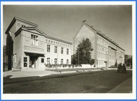 Gumbinnen, Stadt, Kreis Gumbinnen Gumbinnen, Haus des Handwerks und Rathaus 