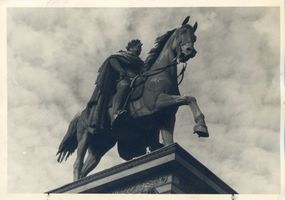 Königsberg (Pr.), Stadtkreis Königsberg  1 Königsberg (Pr.), Friedrich Wilhelm III Denkmal XVI Königsberg, Paradeplatz und Königsgarten
