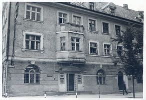 Lyck, Stadt, Kreis Lyck Hindenburgstraße Lyck, Hindenburgstraße, Sparkasse Masurische Seen