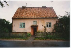 Metgethen, Ort und Bahnstation, Stadtkreis Königsberg Memeler Weg 10 Metgethen, Ortsteil Rieselfeld, Memeler Weg 10 Metgethen, Häuser früher und heute