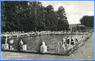 Insterburg, Stadt, Stadtkreis Insterburg Insterburg, Städtisches Schwimmbad IV Insterburg, Sportparkgelände