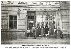 Tilsit, Stadt, Stadtkreis Tilsit Bahnhofstraße