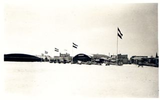 Königsberg (Pr.), Stadtkreis Königsberg Königsberg, Flughafen Devau im Schnee II Кёнигсберг, аэропорт Девау в снегу II