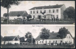 Gallgarben, Kreis Samland Gallgarben, Gasthaus, Geschäftshaus 