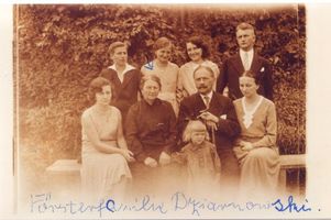 Kurau, Försterei, Kreis Braunsberg Födersdorf, Försterfamilie Dziarnowski Фёдерсдорф, семья лесника Дзярновски
