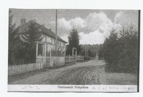 Metgethen, Ort und Bahnstation, Stadtkreis Königsberg Hindenburgweg 2 Metgethen, Gartenstadt,  Hindenburgweg 2, Bäckerei Salomon Метгетен, садовый город, Гинденбургвег 2, пекарня «Заломон»