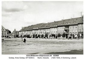 Goldap, Kreis Goldap Markt