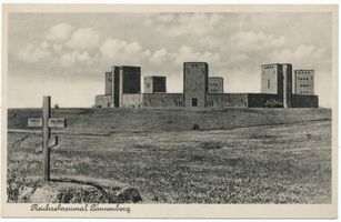 Hohenstein Kr. Osterode, Stadt, Kreis Osterode Hohenstein i. Ostpr., Reichsehrenmal Tannenberg Хоэнштайн (Вост. Прус.), имперский мемориал Танненберг