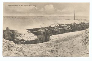 Tilsit, Stadt, Stadtkreis Tilsit Tilsit, Schützengraben in der Tilsiter Niederung Тильзит, окоп в тильзитской низменности
