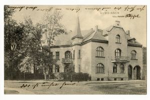 Gumbinnen, Stadt, Kreis Gumbinnen Gumbinnen, Villa Klipfel 