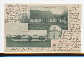 Rosengarten Kr. Angerburg, Ort und Bahnstation, Kreis Angerburg 