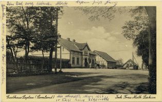 Laptau, Kreis Samland Laptau Kr. Samland, Gasthaus II Лаптау, район Самбия, трактир II