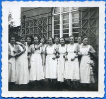 Johannisburg, Kreis Johannisburg Johannisburg, Bäuerliche Werkschule, Mädchenklasse 
