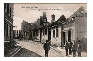 Domnau, Stadt, Kreis Bartenstein Marktplatz