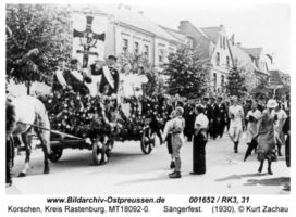 Korschen, Kreis Rastenburg Hindenburgstraße