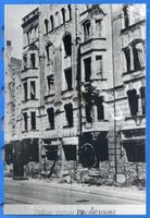 Königsberg (Pr.), Stadtkreis Königsberg Vorstädtische Langgasse (fr. Kronenstraßeḩ Vorstadt嚊� Vorstadt) Königsberg (Pr.), Vorstädtische Langgasse oder Unterhaberberg - Kriegsschäden Кёнигсберг (Пр.), Форштедтише Ланггассе или Унтерхаберберг — военные повреждения