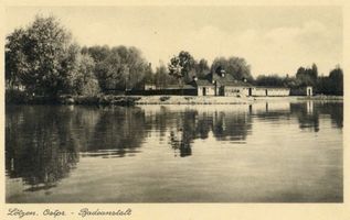 Lötzen, Stadt, Kreis Lötzen Lötzen, Badeanstalt IV Лётцен, купальня, IV