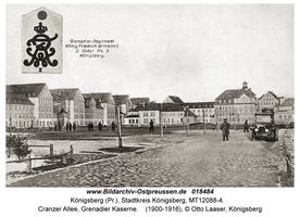 Königsberg (Pr.), Stadtkreis Königsberg Cranzer Allee 51-60