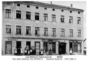 Tilsit, Stadt, Stadtkreis Tilsit Stolbecker Straße 48