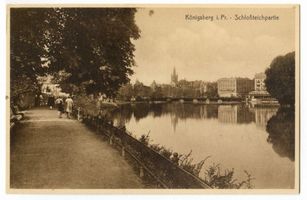 Königsberg (Pr.), Stadtkreis Königsberg Königsberg (Pr.), Schloßteichpartie IV Königsberg, Schloßteich