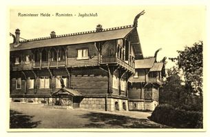 Jagdhaus Rominten, Kreis Goldap Jagdhaus Rominten, Jagdschloß III охотничий дом Роминтен, охотничий замок, III