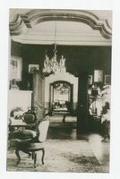 Metgethen, Gut und Ziegelei, Stadtkreis Königsberg Metgethen, Gut und Ziegelei, Schloß, Innenansicht, VI Metgethen, Häuser früher und heute