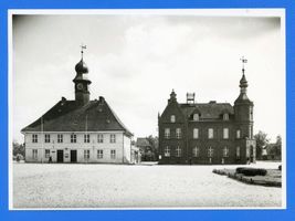 Angerapp, Stadt, Kreis Angerapp Angerapp, Rathaus und Post Ангерапп, ратуша и почта
