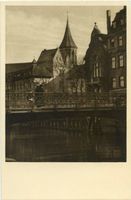 Königsberg (Pr.), Stadtkreis Königsberg Königsberg (Pr.), Dom mit Schmiedebrücke Königsberg, Schmiedebrücke
