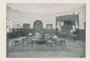 Rauschen Kr. Samland, Kreis Samland Rauschen Kr. Samland, Warmbad, Warte- und Lesehalle II Раушен, район Самбия, тёплая купальня, зал ожидания и читальня, II