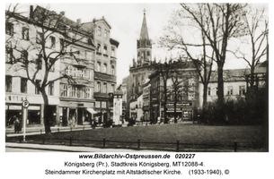 Königsberg (Pr.), Stadtkreis Königsberg Steindamm