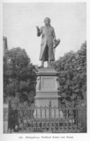 Königsberg (Pr.), Stadtkreis Königsberg Königsberg, Denkmal Kants, von Rauch 