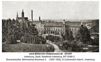 Insterburg, Stadt, Stadtkreis Insterburg Brauereistraße 5