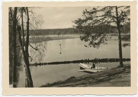  Kruttinner See, Kr. Sensburg, Uferpartie II Masurische Seen