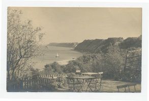 Klein Kuhren, Kreis Samland Klein Kuhren, Blick von der Terrasse Samland, Orte im Kreis