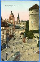 Königsberg (Pr.), Stadtkreis Königsberg Königsberg (Pr.), Kaiser-Wilhelm-Platz mit Schloß XXVI Кёнигсберг (Пр.), площадь Кайзера Вильгельма с Замком, XXVI