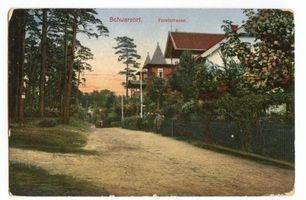 Schwarzort, Kreis Memel Schwarzort, Forststraße III 
