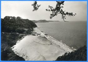 Groß Kuhren, Kreis Samland Groß Kuhren, Blick zum Strand, Im Vordergrund der Zipfelberg II 