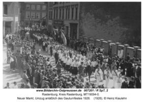 Rastenburg, Stadt, Kreis Rastenburg Neuer Markt