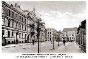 Tilsit, Stadt, Stadtkreis Tilsit Gerichtsstraße