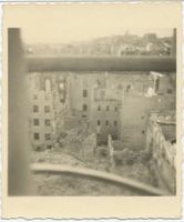 Königsberg (Pr.), Stadtkreis Königsberg Kaiser-Wilhelm-Platz Königsberg, Kaiser-Wilhelm-Platz nach der Zerstörung Königsberg, Zweiter Weltkrieg und das Ende
