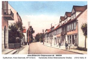 Eydtkau, Kreis Ebenrode Kantstraße (fr. Bilderweitscher Straße)