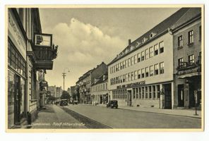 Gumbinnen, Stadt, Kreis Gumbinnen Adolf-Hitler-Straße (fr. Darkehmer Straße bzw. Königstraße) Gumbinnen, Adolf-Hitler-Straße V Гумбиннен, Адольф-Гитлерштрассе, V