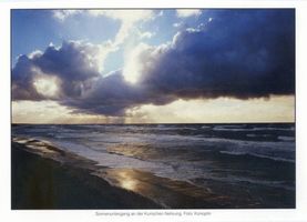  Kurische Nehrung, Sonnenuntergang 