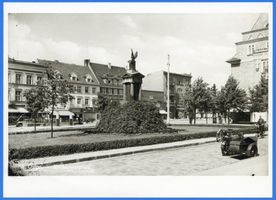 Lyck, Stadt, Kreis Lyck Lyck, Kriegerdenkmal Лык, памятник воинам