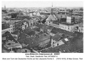 Tilsit, Stadt, Stadtkreis Tilsit Hohe Straße