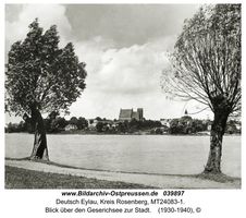 Deutsch Eylau, Kreis Rosenberg  Deutsch-Eylau, Geserich-See