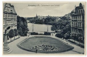 Königsberg (Pr.), Stadtkreis Königsberg Königsberg (Pr.), Schloßteich vom Schloß Königsberg, Schloßteich